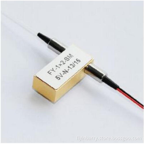 1x2T Mechanical Fiber Optic Switch